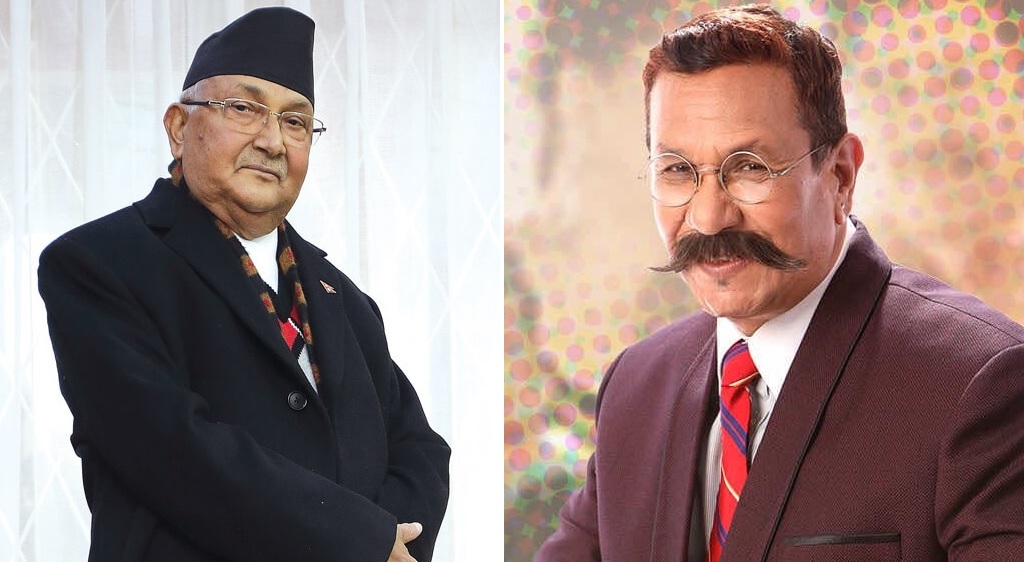 kp oli and kiran kc